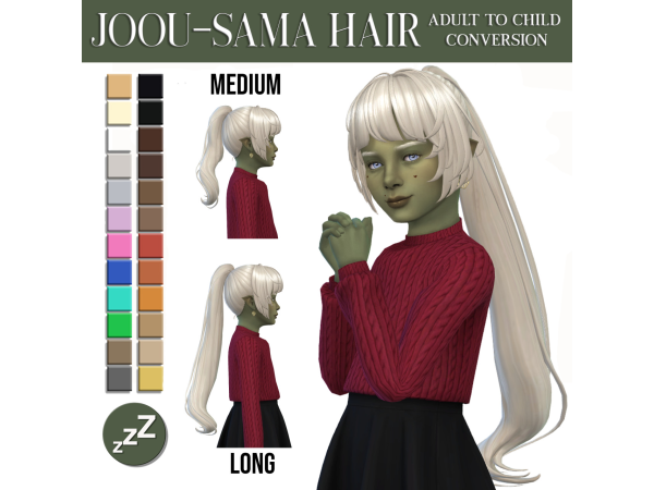 Maxis Match SIMANDY HAIR CONVERSIONS by sleepyz sims - The Sims 4 Custom Content