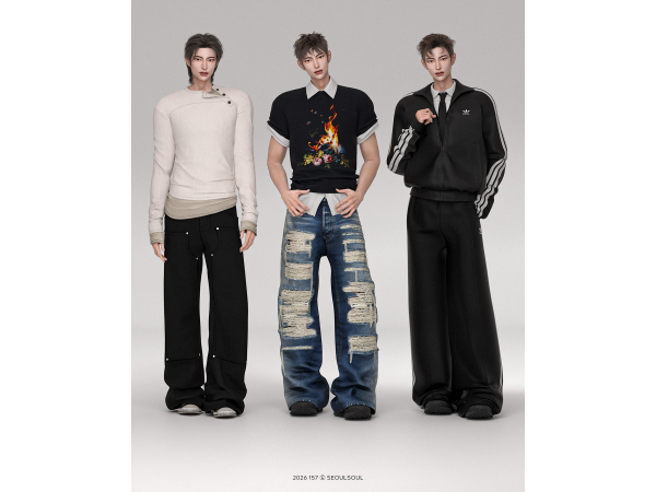 Alpha SIMS4 2026 157 soul by seoul - The Sims 4 Custom Content