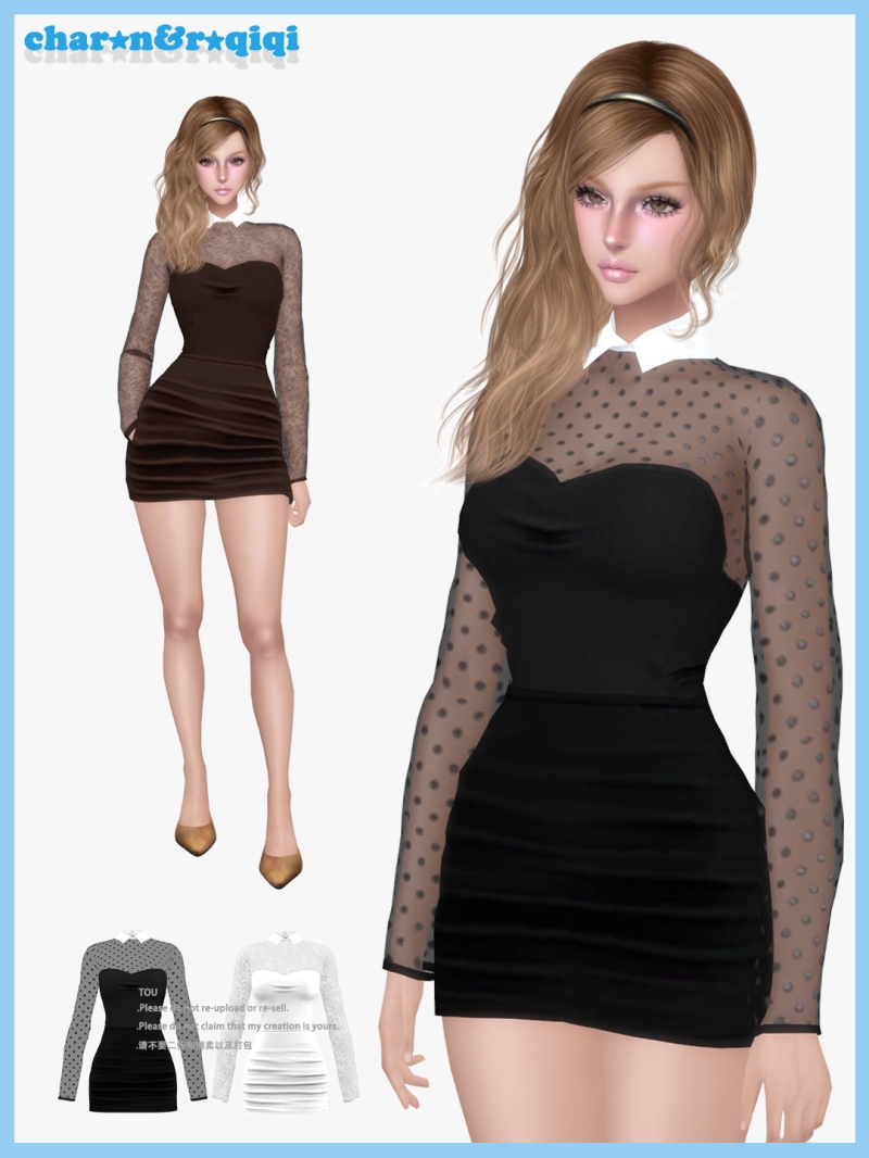 Mix [charonroqiqi]260604 by roqiqi - The Sims 4 Custom Content