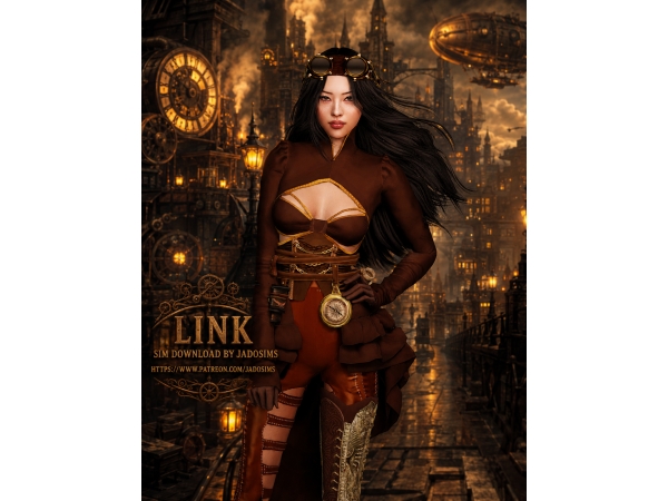 Alpha Link (Sim Download) - The Sims 4 Custom Content
