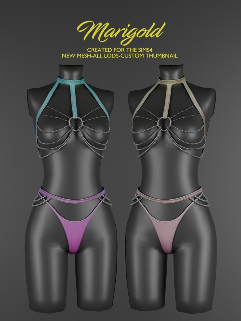 Alpha MARIGOLD TS4_NAURA by marigoldsims - The Sims 4 Custom Content