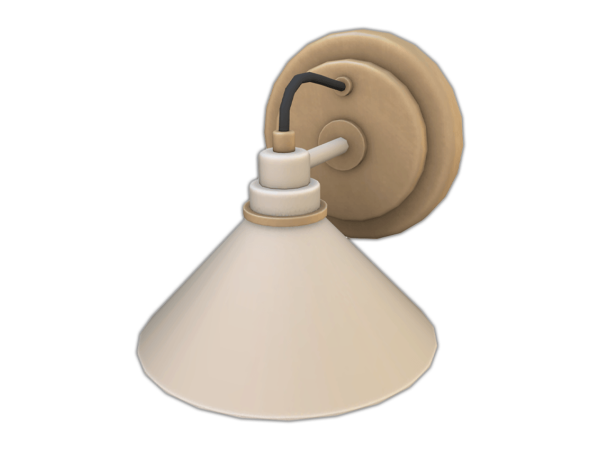 Maxis Match Comiko Modern Farm Kitchen Wall Light - The Sims 4 Custom Content