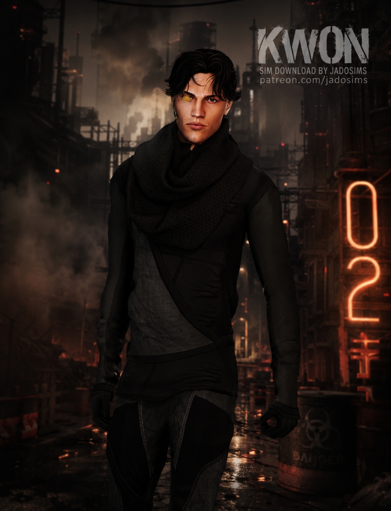 Alpha Kwon (Sim Download) by shopwithflynnn - The Sims 4 Custom Content