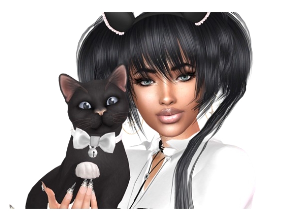 Alpha Teen Witch With Cat - The Sims 4 Custom Content