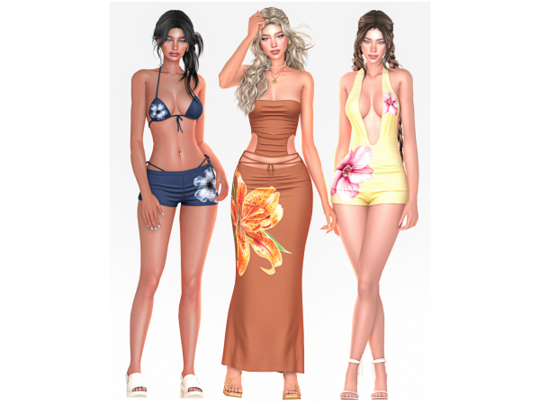 Coconut Girl Set by korkassims