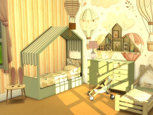 Alpha Sophie's Kids Room - The Sims 4 Custom Content