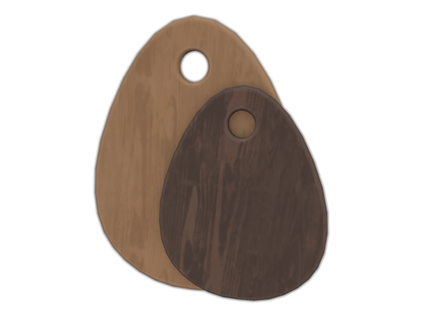 Maxis Match Comiko Modern Farm Kitchen Wooden Boards - The Sims 4 Custom Content