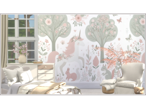 Mix Moonshadow Wallpaper ᰔ - The Sims 4 Custom Content