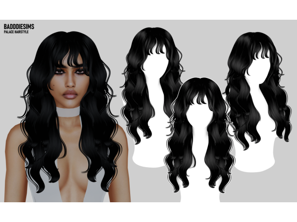 PALACE HAIRSTYLE by BadddieSims