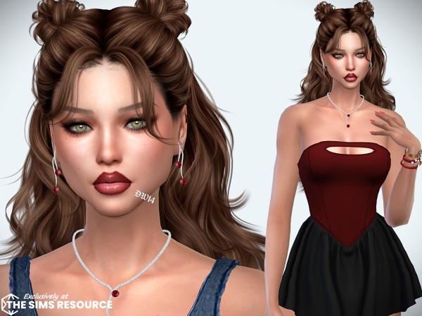 Mix Miriana Capucci - The Sims 4 Custom Content