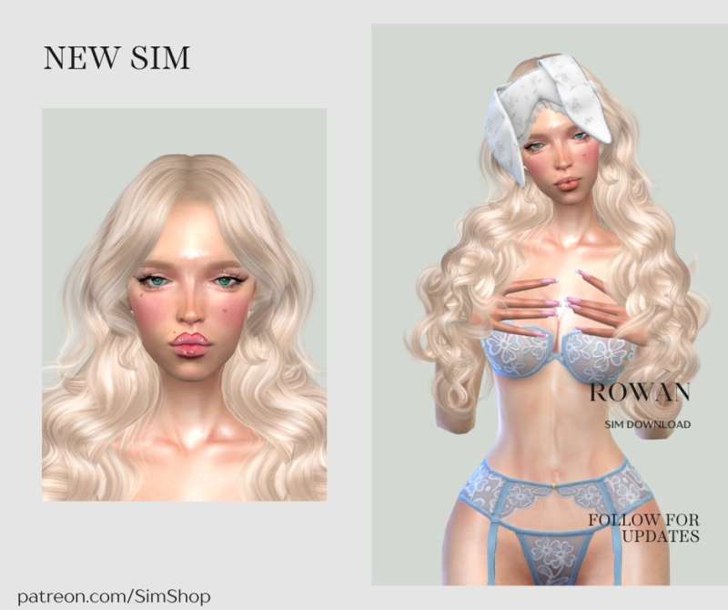 Alpha Rowan Sisk by simshop - The Sims 4 Custom Content