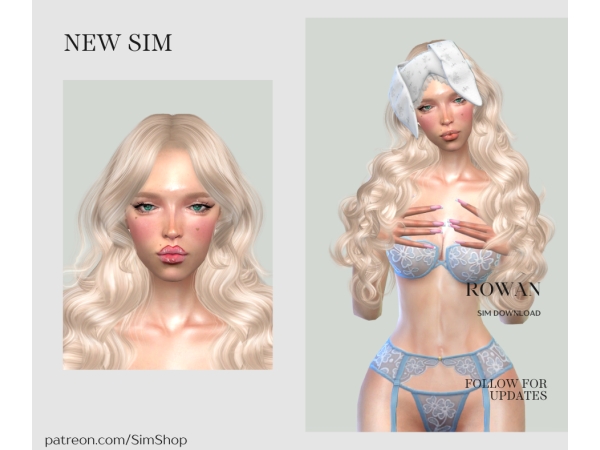 Alpha Rowan Sisk - The Sims 4 Custom Content