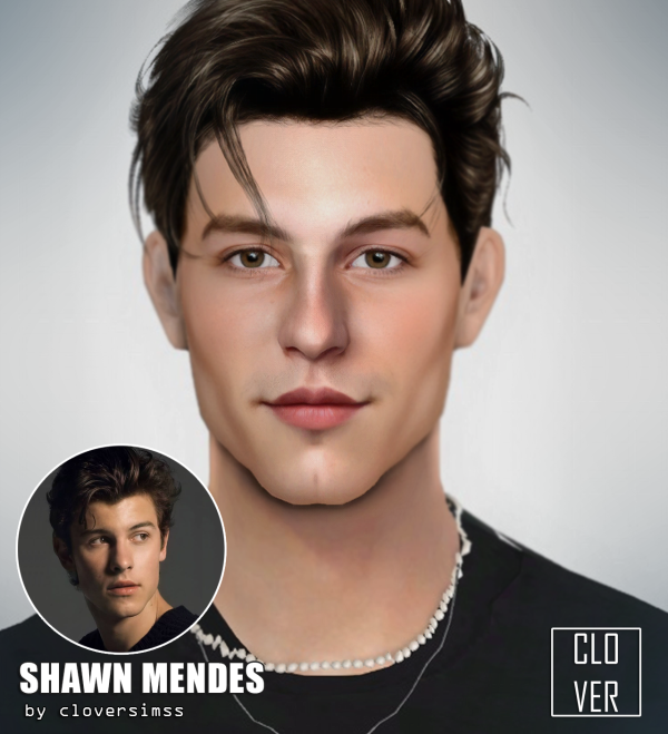Alpha SHAWN MENDES by simsfinds - The Sims 4 Custom Content