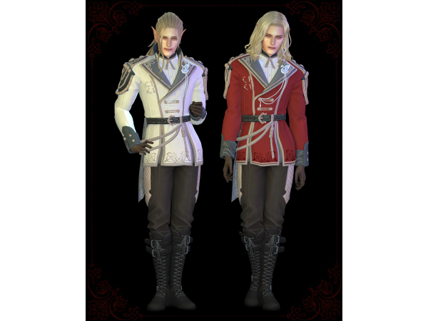 Mix Angeal by moriel - The Sims 4 Custom Content