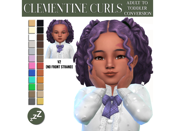 Maxis Match HAIR CONVERSIONS by sleepyz sims - The Sims 4 Custom Content