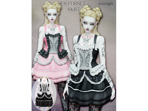 Maxis Match Jes set by atomiclight - The Sims 4 Custom Content
