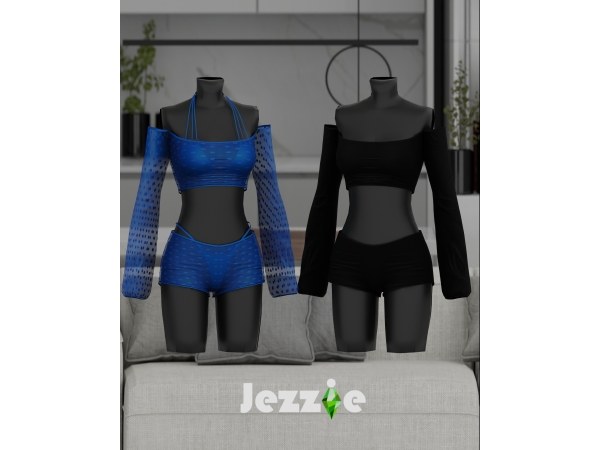 Alpha JEZZIETS4 ZENESSA - The Sims 4 Custom Content