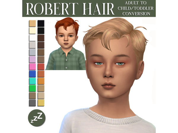 Maxis Match HAIR CONVERSIONS by sleepyz sims - The Sims 4 Custom Content