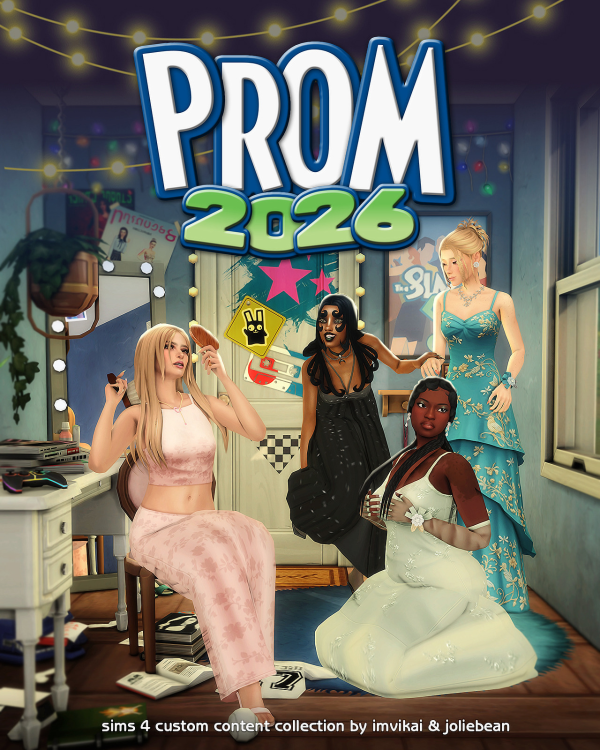 Maxis Match Prom 2026 Collection by simsfinds - The Sims 4 Custom Content