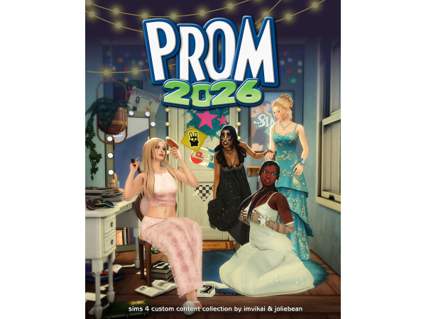 Maxis Match Prom 2026 Collection by Joliebean and imvikai - The Sims 4 Custom Content