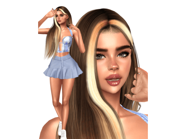 Alpha Tyra Smoth by xSnowyx - The Sims 4 Custom Content