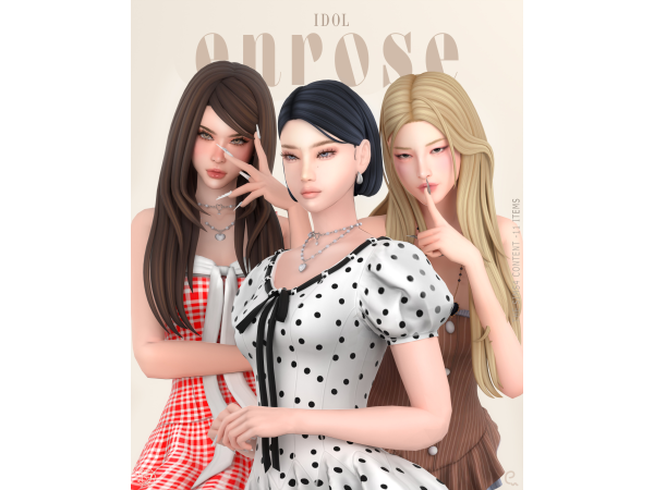 Maxis Match ENROSE Idol Edition by enriques4 - The Sims 4 Custom Content