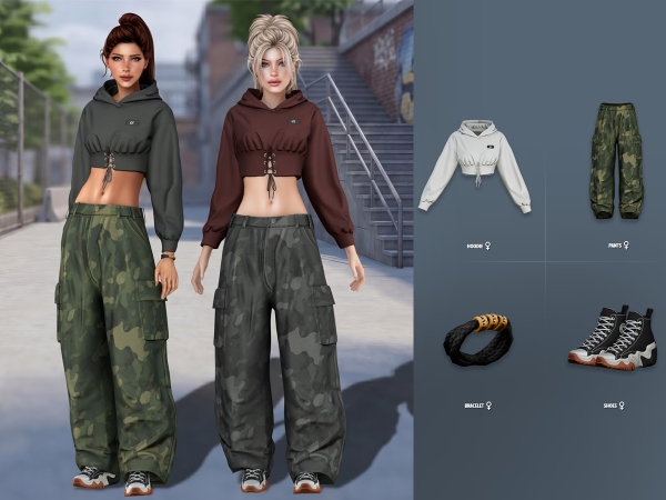 Alpha Rylee Lookbook - The Sims 4 Custom Content