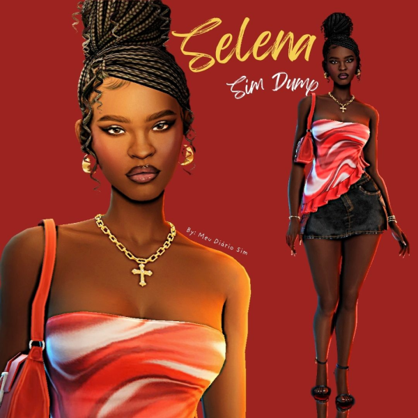 Mix Selena by simsfinds - The Sims 4 Custom Content