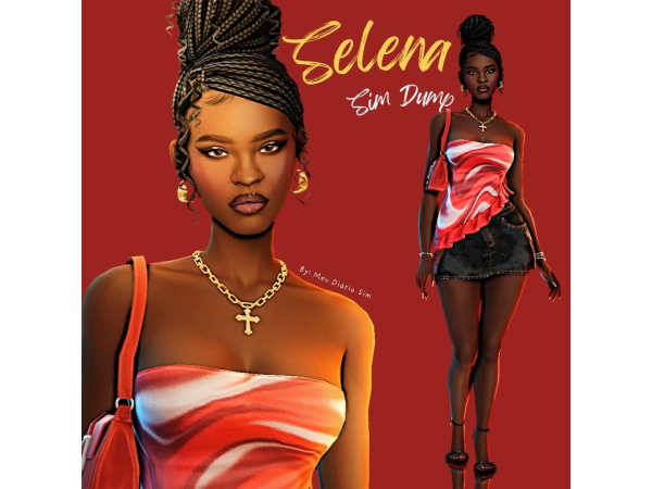 Mix Selena by MeuDiarioSim - The Sims 4 Custom Content