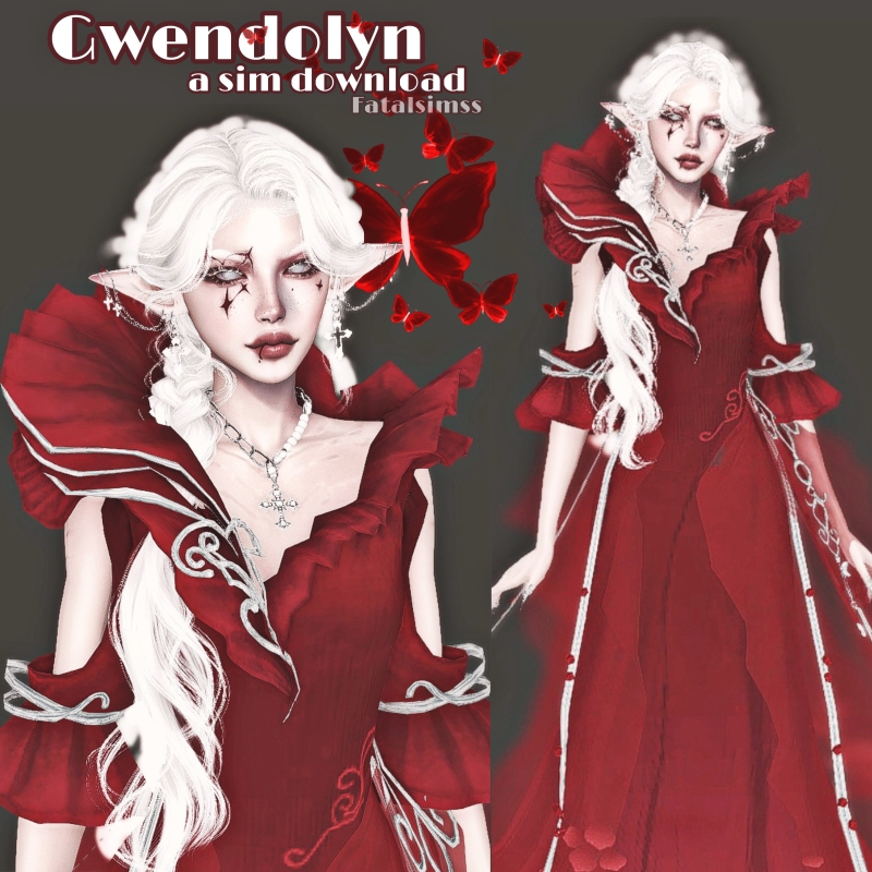 Alpha Gwendolyn - The Sims 4 Custom Content