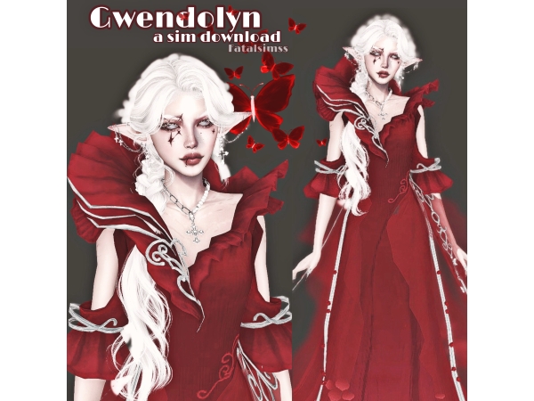 Alpha Gwendolyn - The Sims 4 Custom Content
