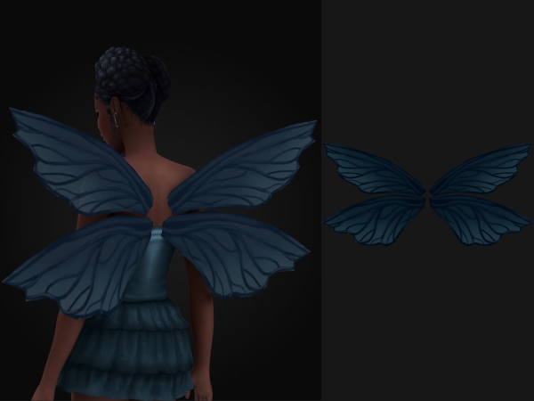 Alpha Lilith Wings - The Sims 4 Custom Content