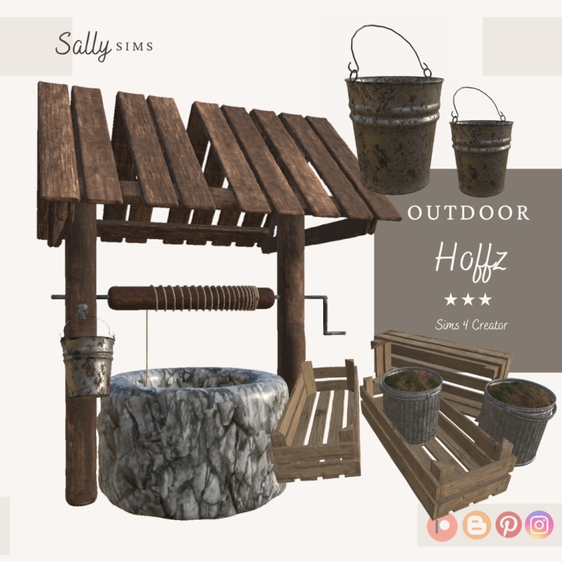 Alpha Outdoor HOFFZ by sally4sims - The Sims 4 Custom Content