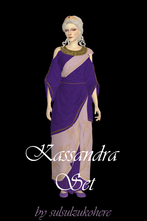 Mix Kassandra Set by sulsulzukohere - The Sims 4 Custom Content