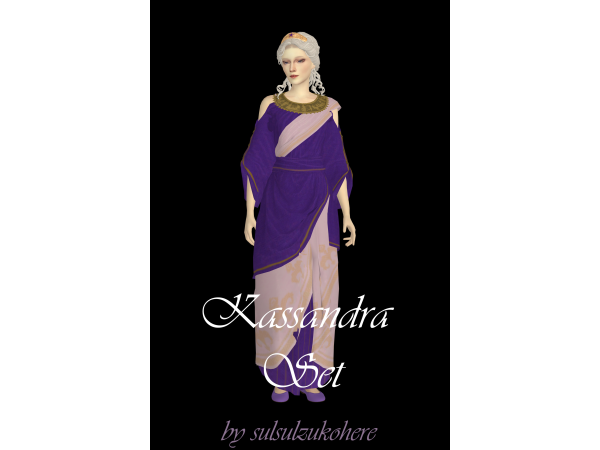 Mix Kassandra Set - The Sims 4 Custom Content