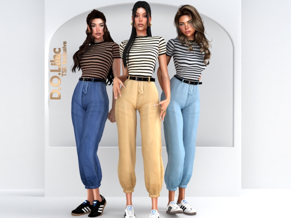 Alpha Urban Ease Set DO170 - The Sims 4 Custom Content