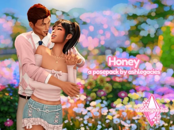 Mix Honey Posepack - The Sims 4 Custom Content