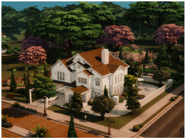 Mix MM Magnolia Avenue Villa by Merin_Martini - The Sims 4 Custom Content
