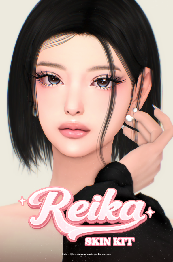 Maxis Match Simtonee Reika Skin Kit by simsfinds - The Sims 4 Custom Content