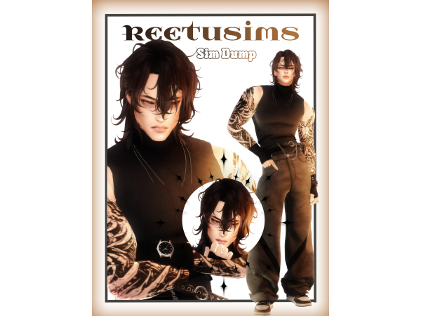 Mix Lucas by reetusims - The Sims 4 Custom Content