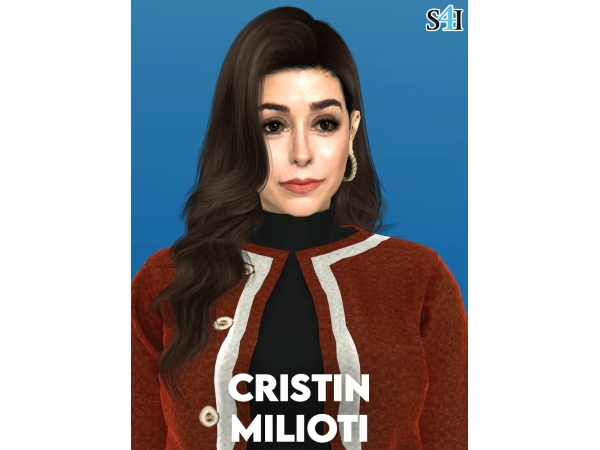 Alpha Sims 4 CAS Cristin Milioti - The Sims 4 Custom Content