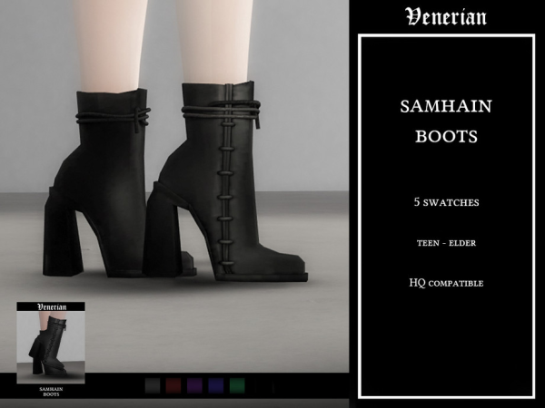 Samhain Boots by Venerian by Venerian