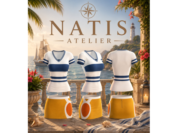 𝑶𝒓𝒂𝒏𝒈𝒆 𝑺𝒆𝒂 𝑮𝒊𝒓𝒍 ✦ | 𝑺𝒆𝒕 03 by natisatelier