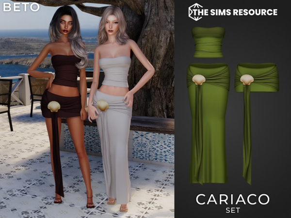 Alpha Cariaco Set by Beto_ae0 - The Sims 4 Custom Content