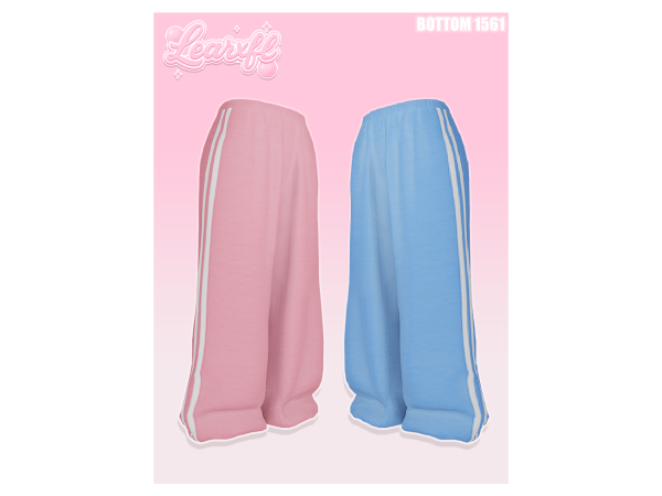 Maxis Match BTM 1561 Clean Girl Pants by Learxfl - The Sims 4 Custom Content