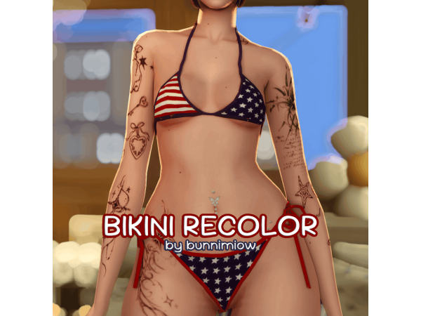 nitropanic bikini set recolor! by bunnimiow