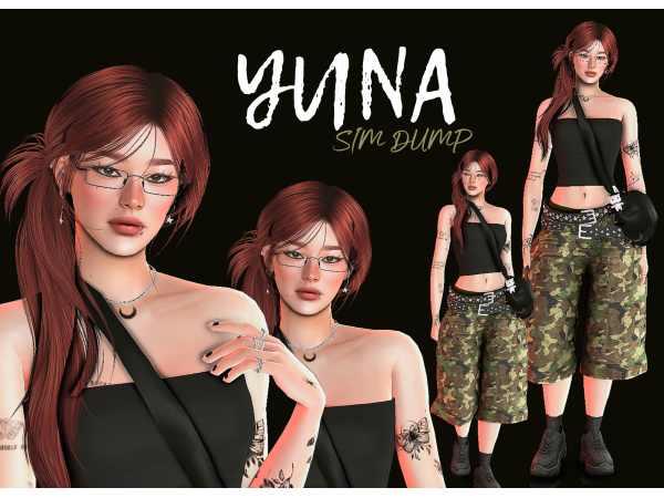 Alpha Yuna by MeuDiarioSim - The Sims 4 Custom Content