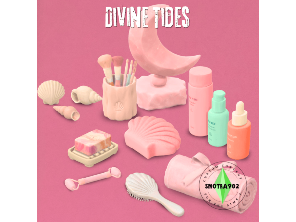 Maxis Match Divine Tides by Snotra902 - The Sims 4 Custom Content