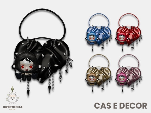 Bag noir- Cas & Decor
