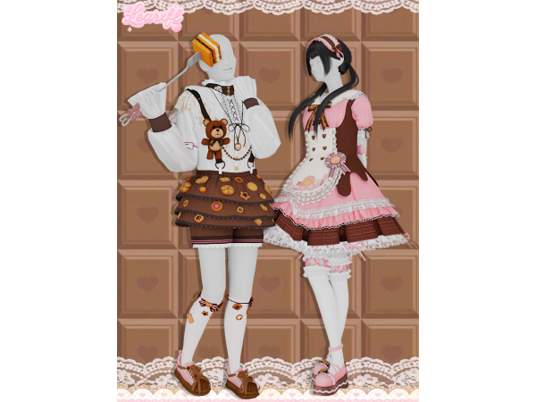 Mix 14 Sweet Cookies Collection by Learxfl - The Sims 4 Custom Content